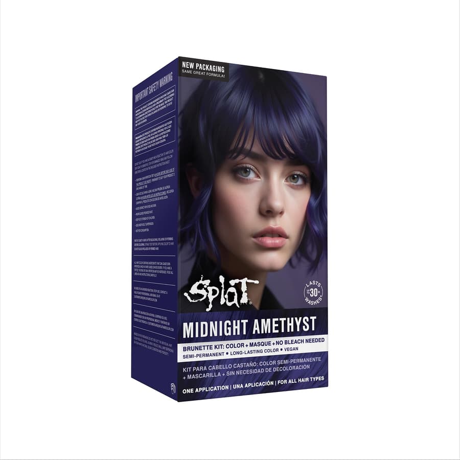 Splat Midnight Hair Color Amethyst 6 Fl Oz.