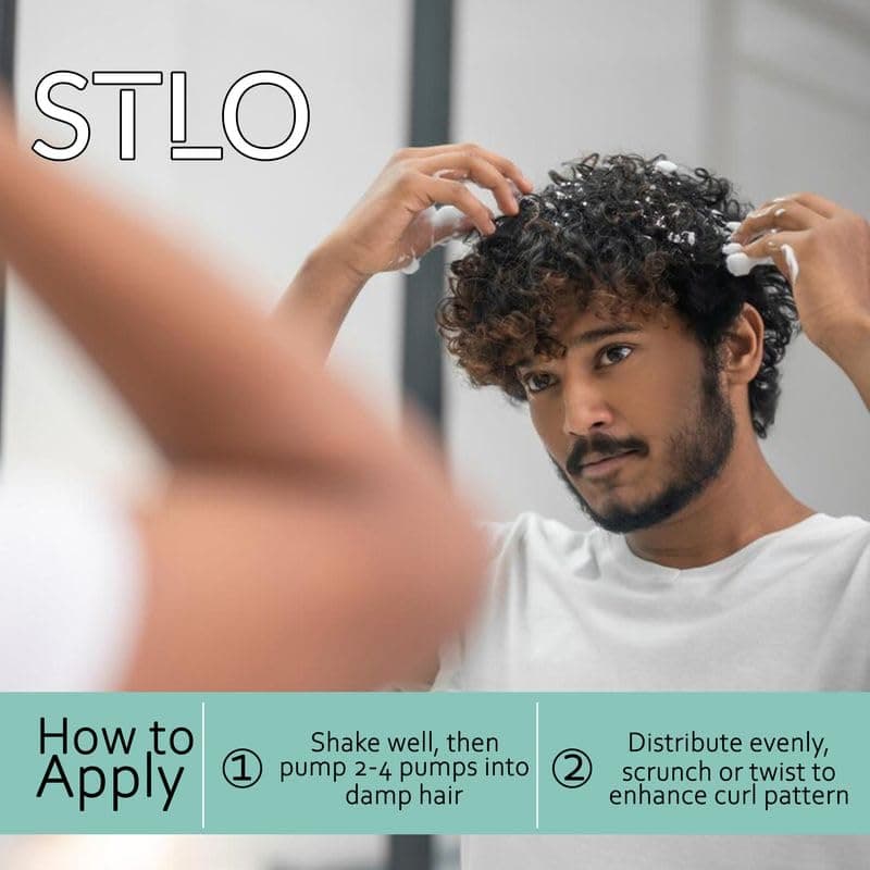 Stlo Mousse for Perfect Curls Radiant Shine With Frizz Control Lightweight