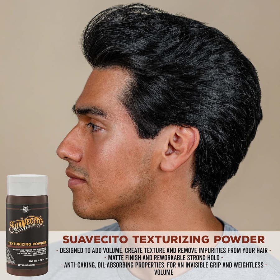 Suavecito Texturizing and Volumizing Hair Styling Powder With Shine Free Matte