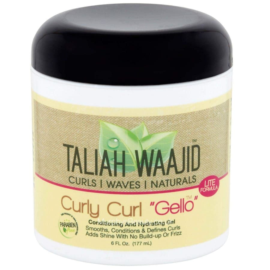 Taliah Waajid Curly Curl Gelo Conditioning and Hydrating Gel 6 oz