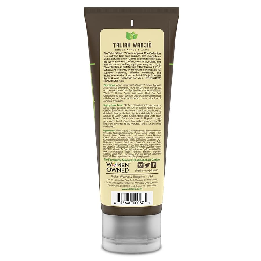 Taliah Waajid Curl So Soft Conditioner 10 Fl Oz Moisturizing Conditioner for