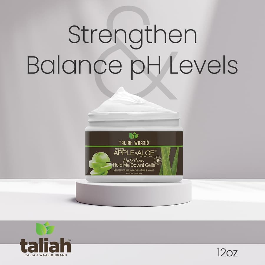 Taliah Waajid Green Apple Aloe Nutrition Curl Definer | Strengthen Balance Ph