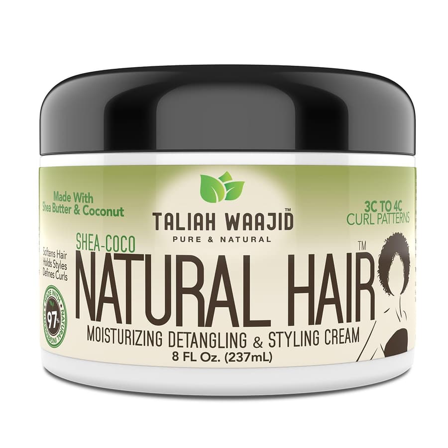 Taliah Waajid Shea Coco Natural Hair Style Cream for 3c 4c Hair 8 oz