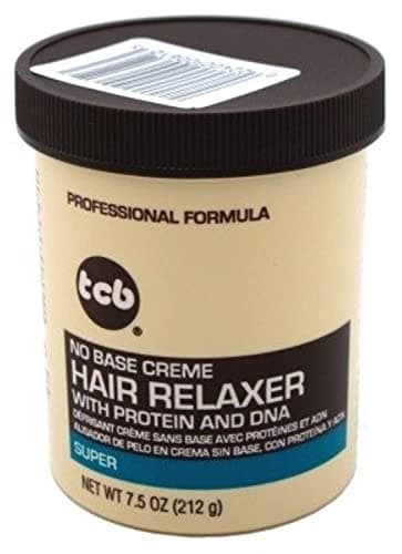 Tcb No Base Hair Relaxer Creme Super 7.5 oz