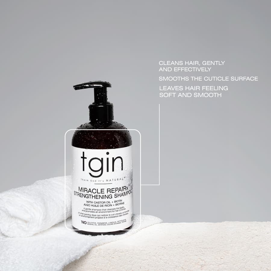 Thank God It's Natural Tgin Miracle Repairx Strengthening Shampoo for Curly