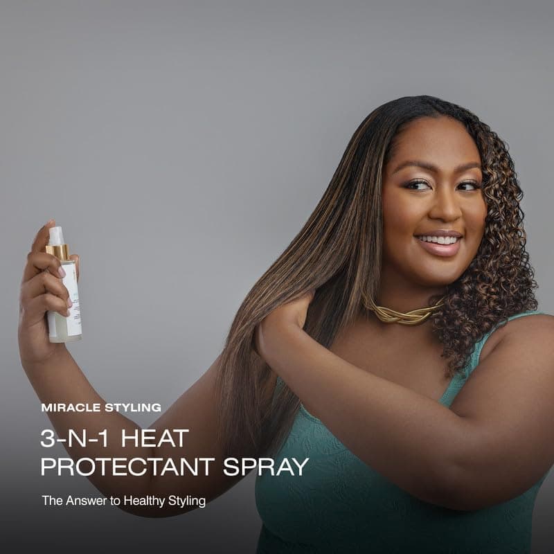 Tgin Miracle Styling 3 N 1 Heat Protection for Hair Lightweight Heat Protectant