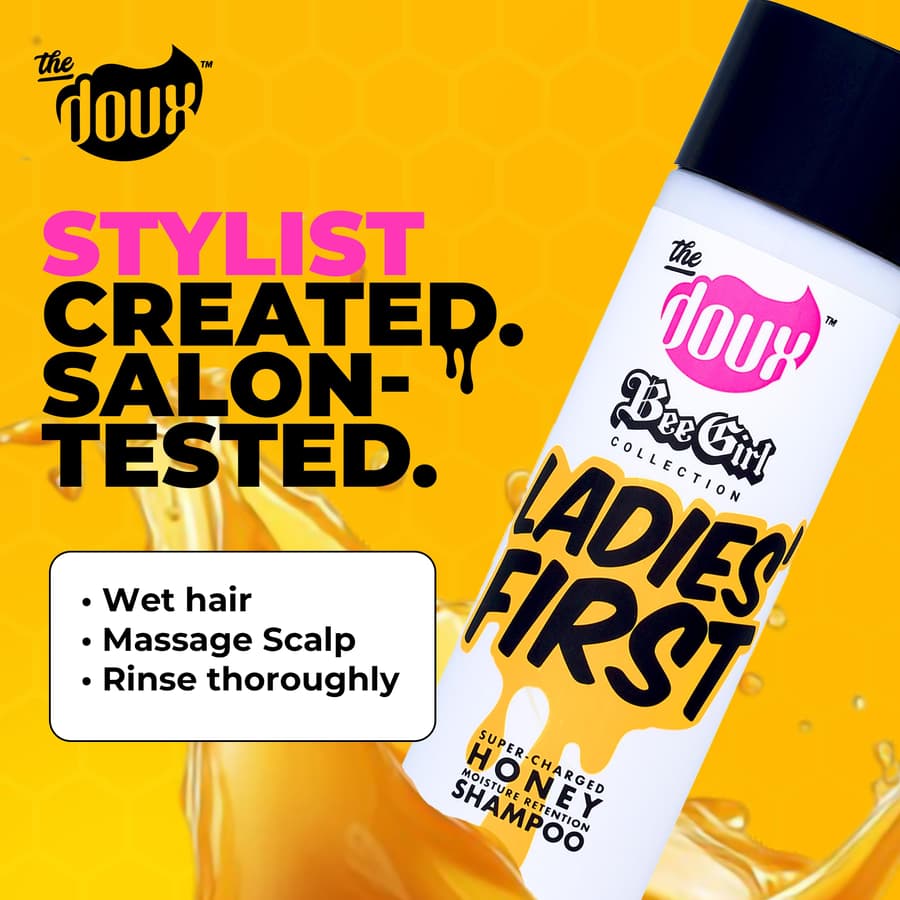 The Doux Curly Hair Shampoo With Honey Aloe Vitamins Ultra Moisturizing