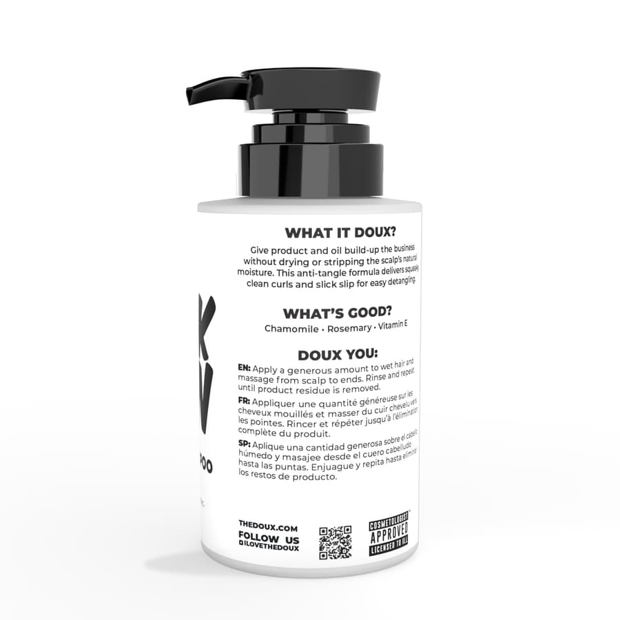 The Doux Breakdown Clarifying Shampoo for Curly Textured Hair Vitamin E