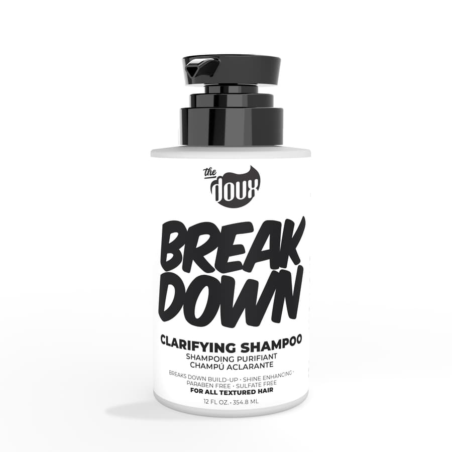 The Doux Breakdown Clarifying Shampoo for Curly Textured Hair Vitamin E
