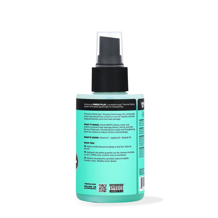 The Doux Doux Drops Bonding Polish Anti Humidity Hair Smoother Heat Protectant