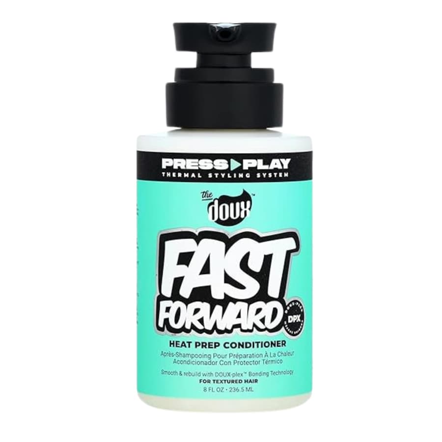 The Doux Fast Forward Heat Protectant Leave In Conditioner for Curly Hair Bond