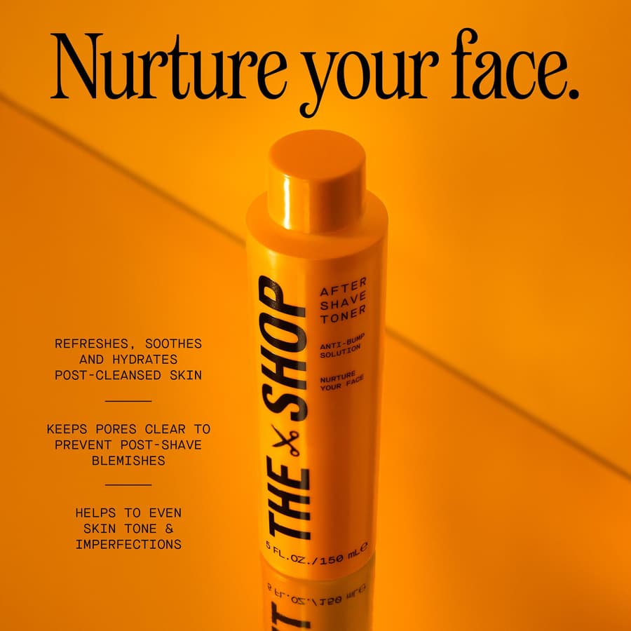 The Shop By Lebron James Aftershave Toner Anti Bump Solution Witch Hazel Gentle