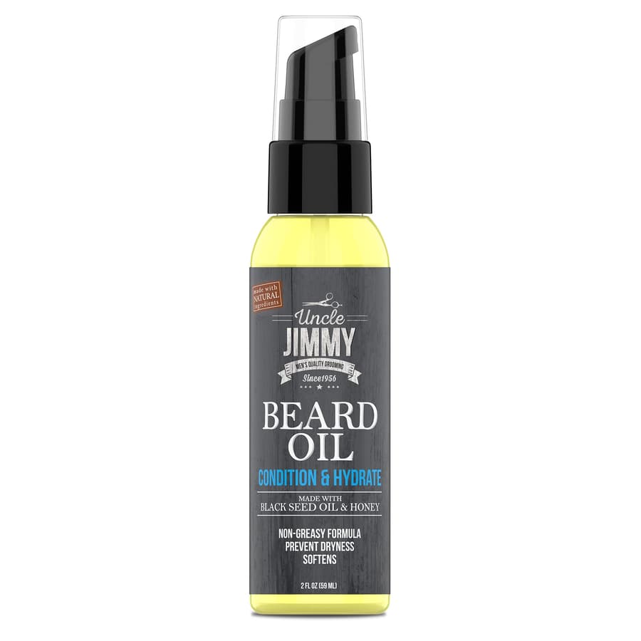 Uncle Jimmy Beard Oil Restores Moisture Softens and Reduces Beard Itch for