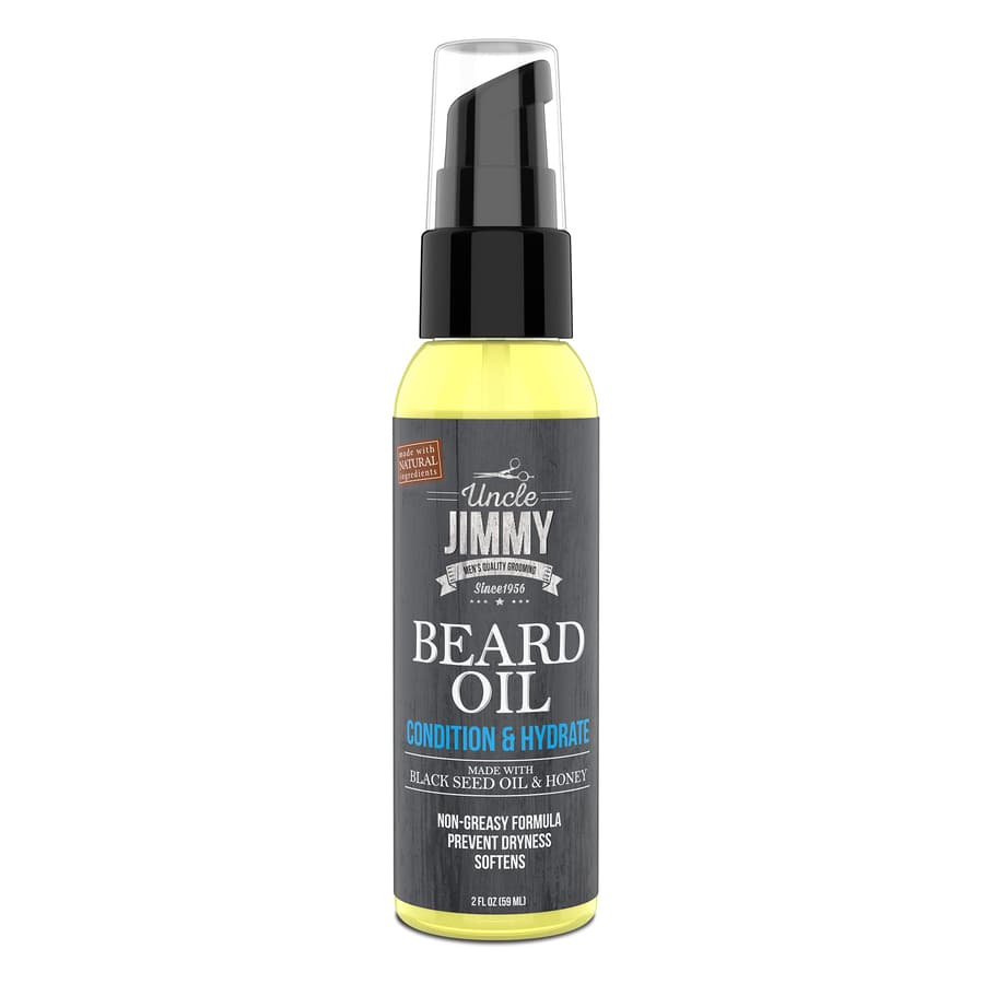 Uncle Jimmy Beard Oil Restores Moisture Softens and Reduces Beard Itch for