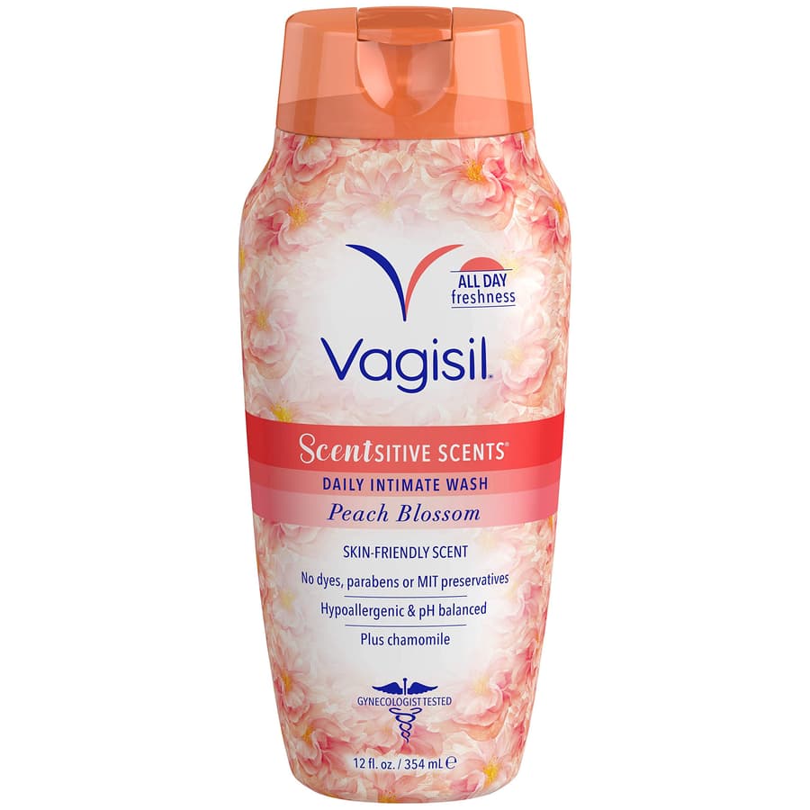 Vagisil Feminine Wash for Intimate Area Hygiene Scentsitive Scents Ph Balanced