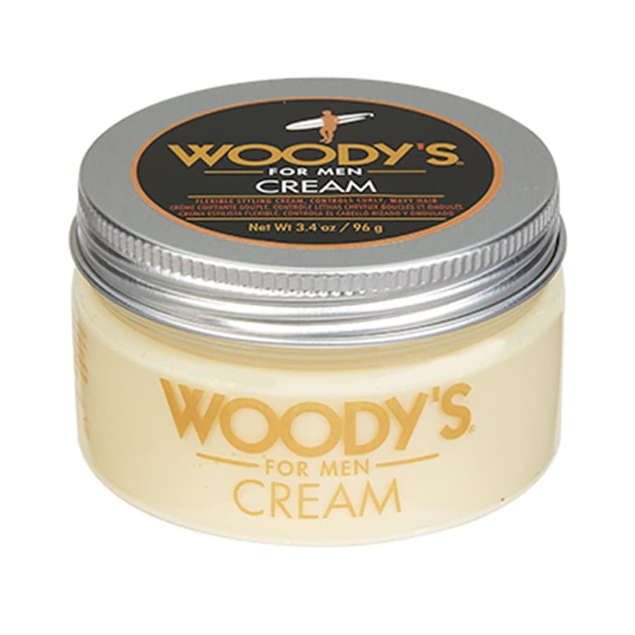 Woody's Styling Cream Controls Curly/wavy Hair Water Soluble Mild Hold Healthy