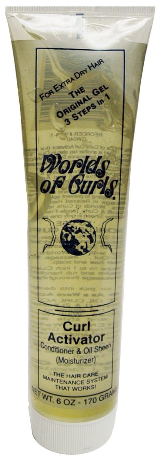 Worlds of Curls Curl Activator Gel for Extra Dry Hair 6 oz