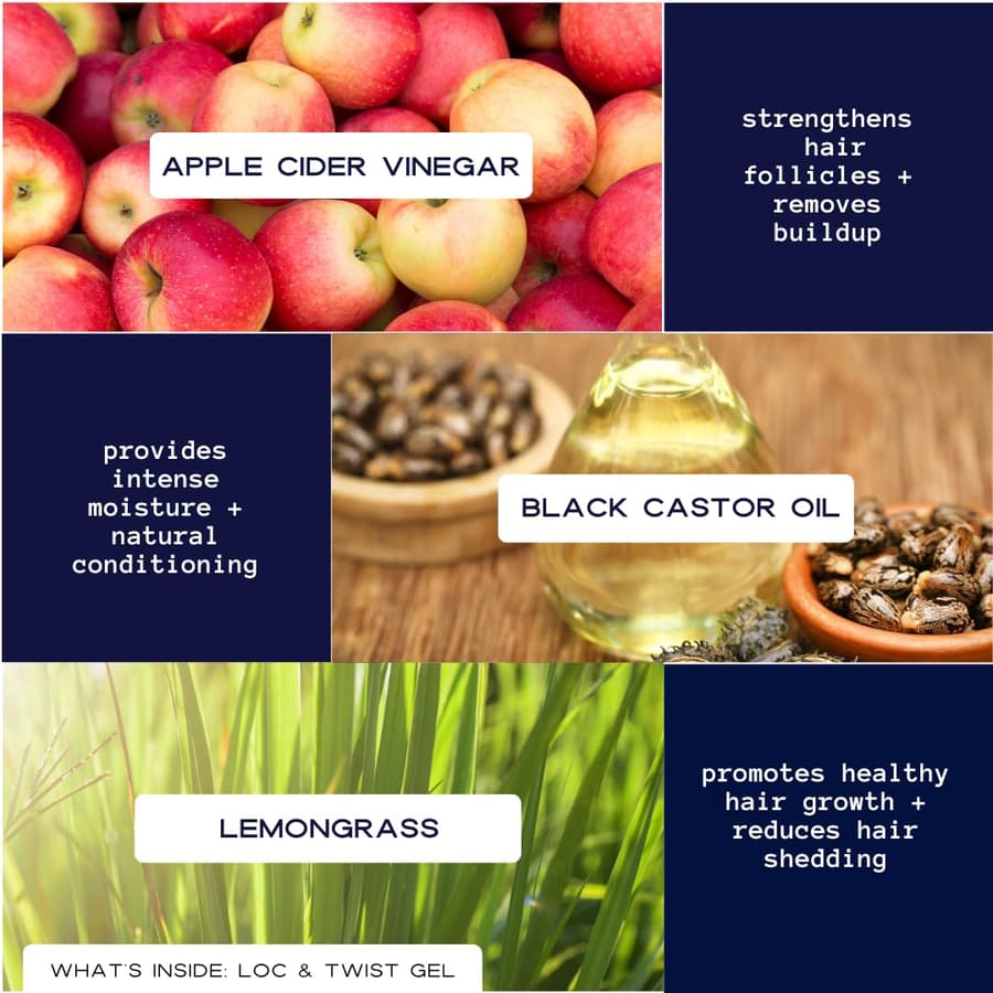 Young King Hair Care Loc Twist Gel | Strong Firm Hold Smooths Tames Frizz | No