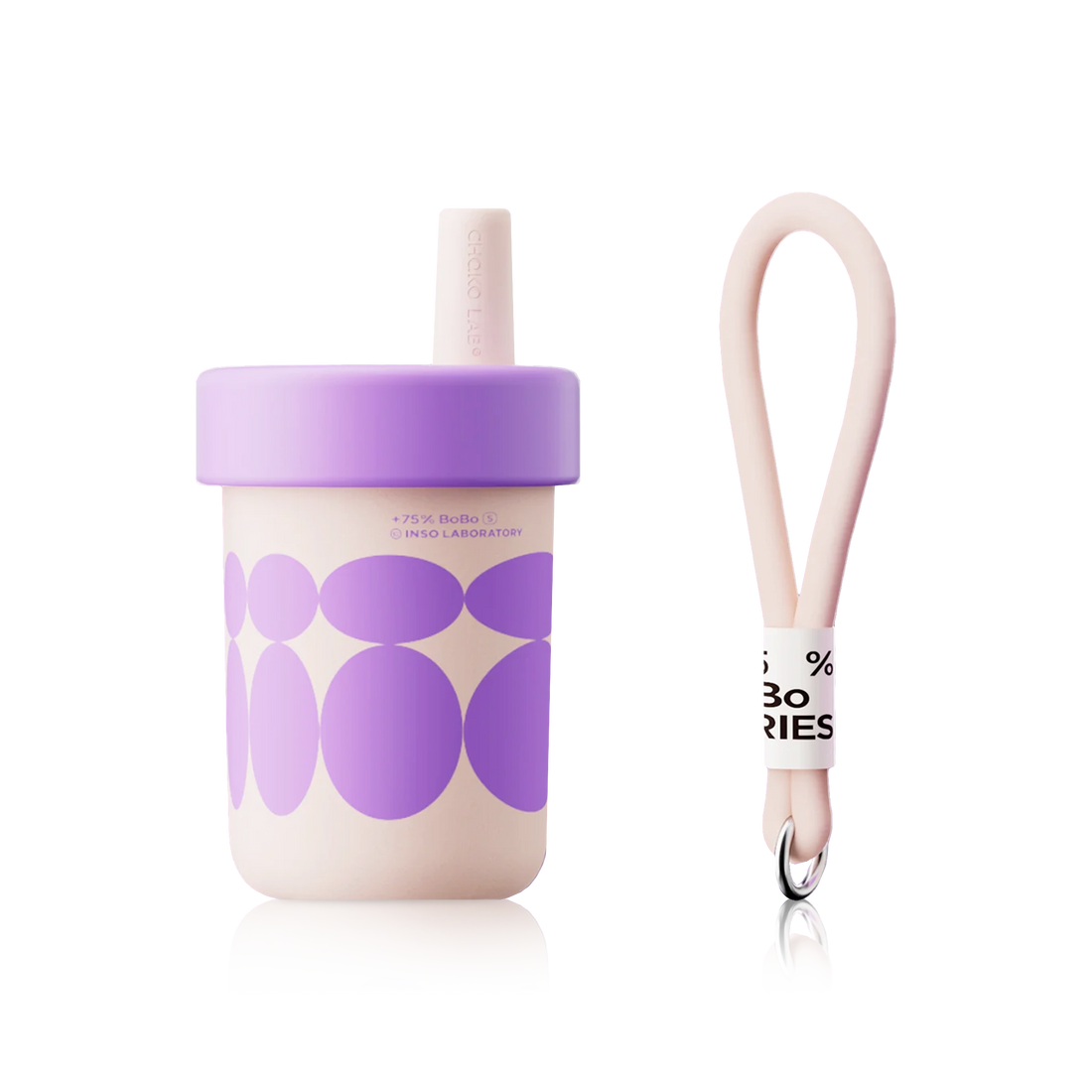 Bobo Tumbler With Ceramic Coating-White - Thumbnail 2