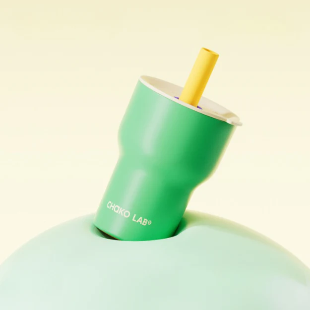 Chubby Insulated Tumbler-Green
