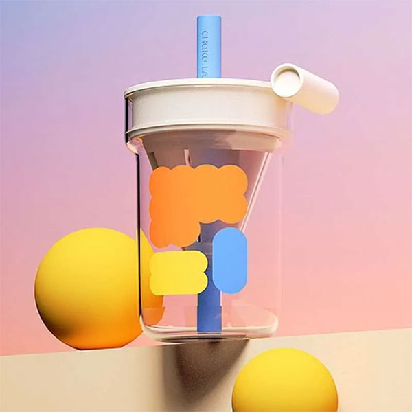 Funnel Glass Cup - Thumbnail 6