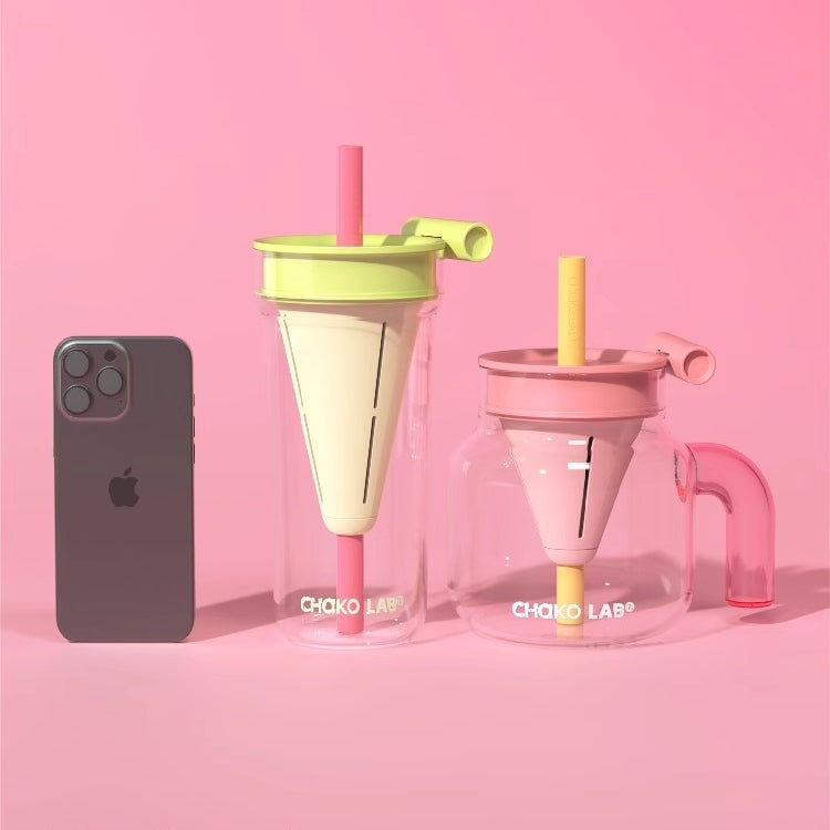 Funnel Glass Cup - Thumbnail 5