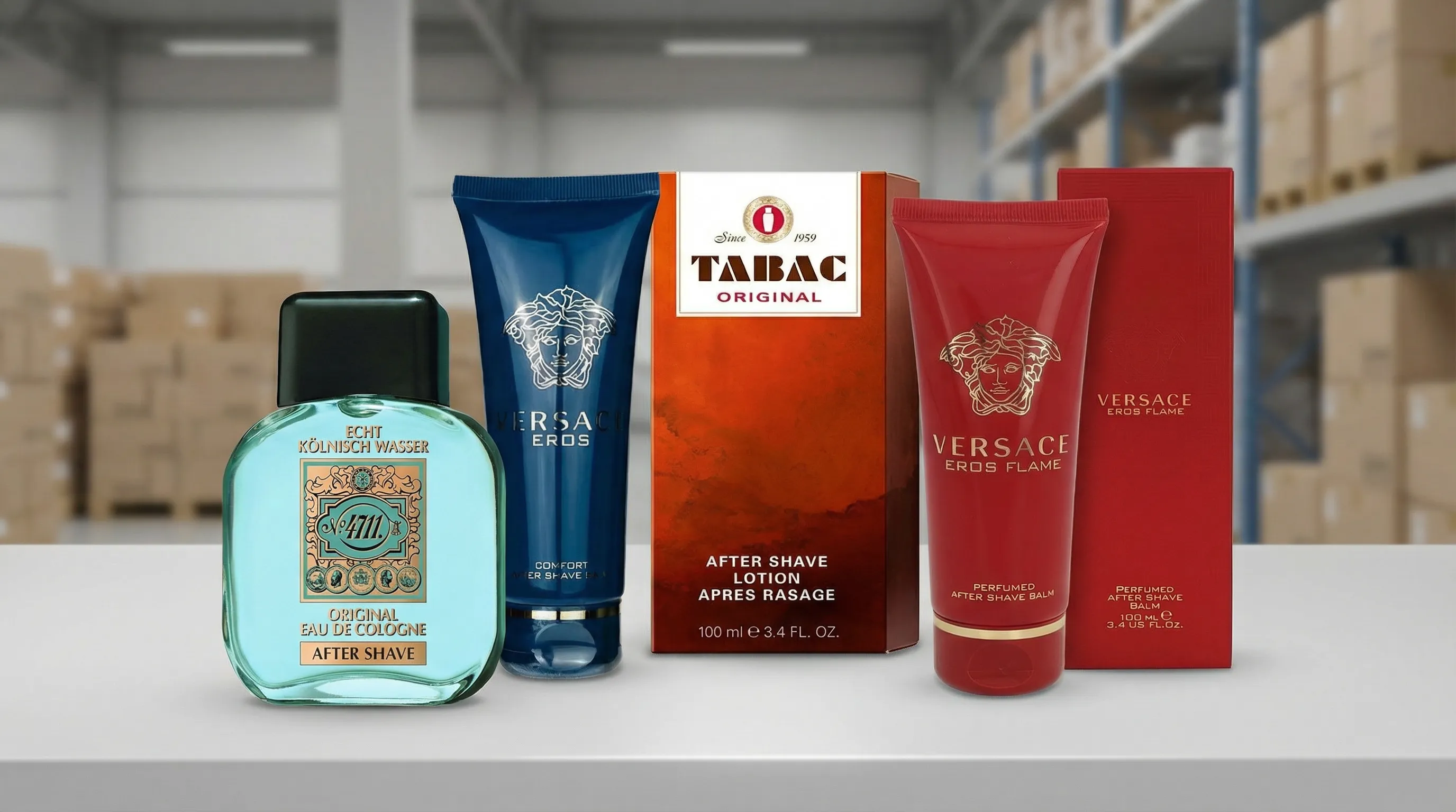 Colección mayorista de after shave para hombre para retail y reventa