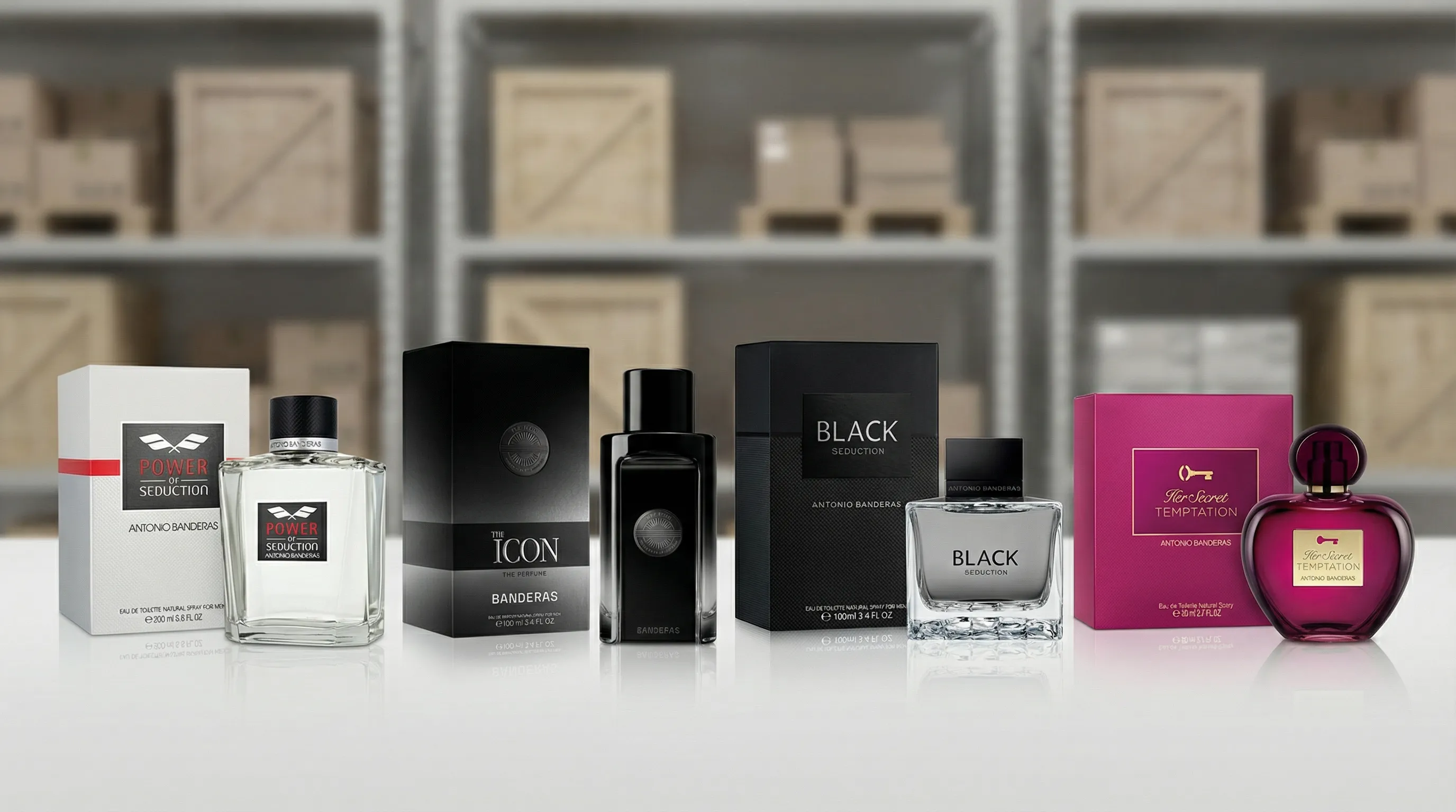 Perfumes Antonio Banderas al por mayor para distribuidores