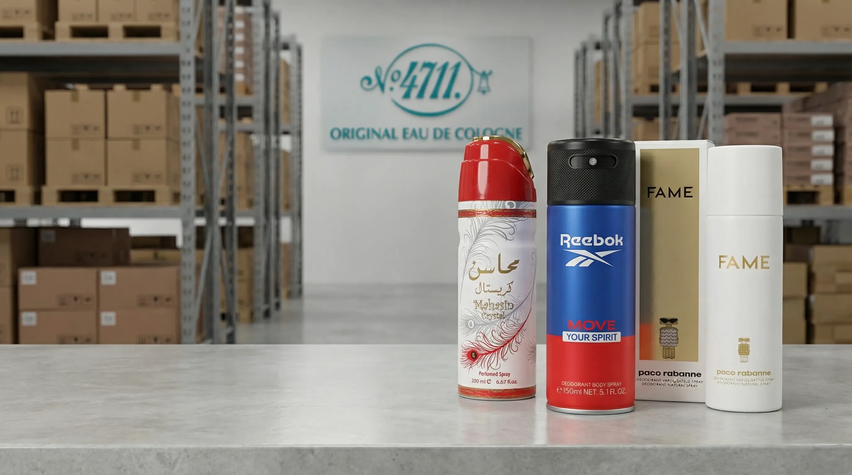 Envases para desodorante en mayoreo para compra B2B