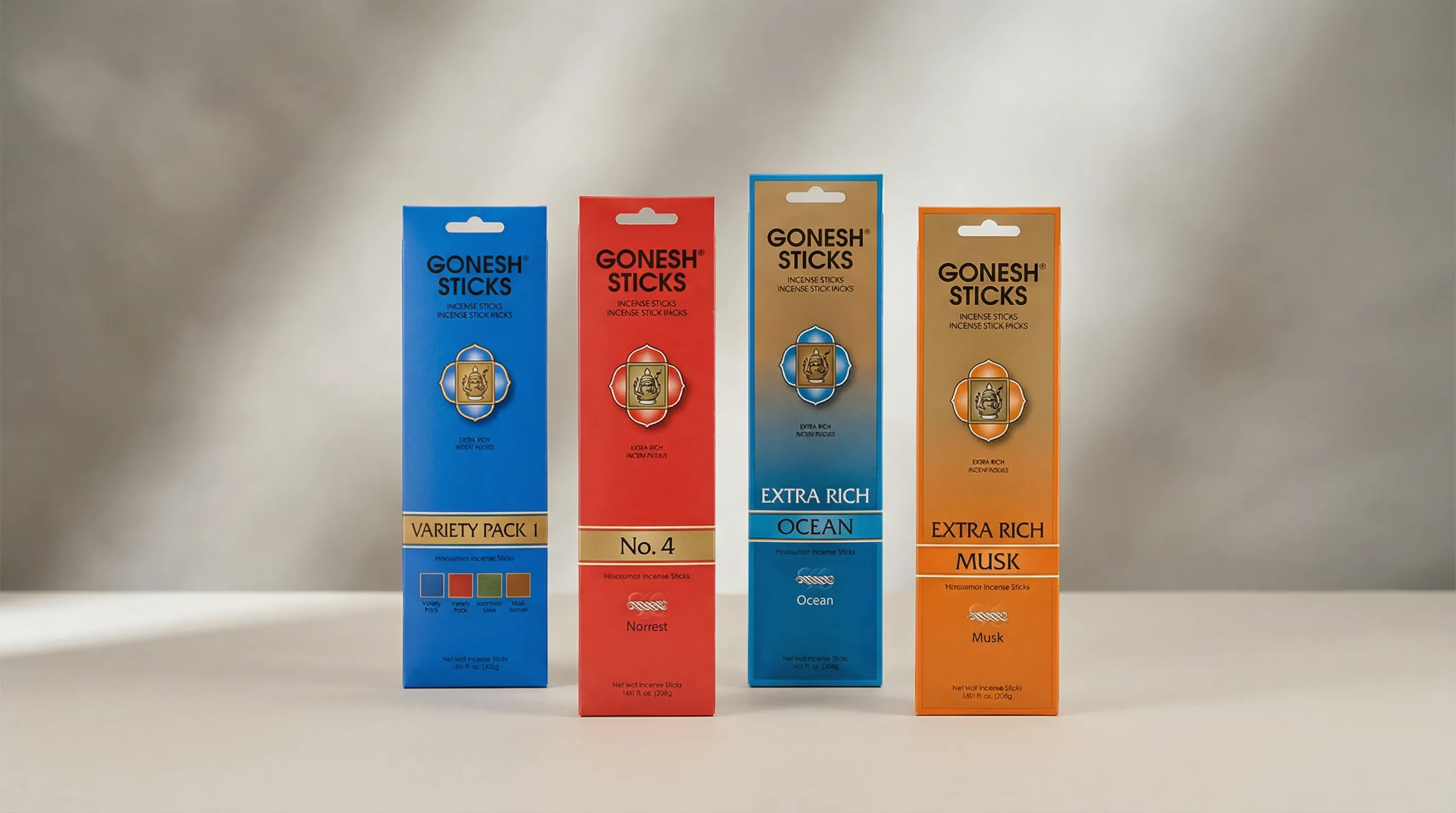 Gonesh incense wholesale assortment for US wholesale buyers