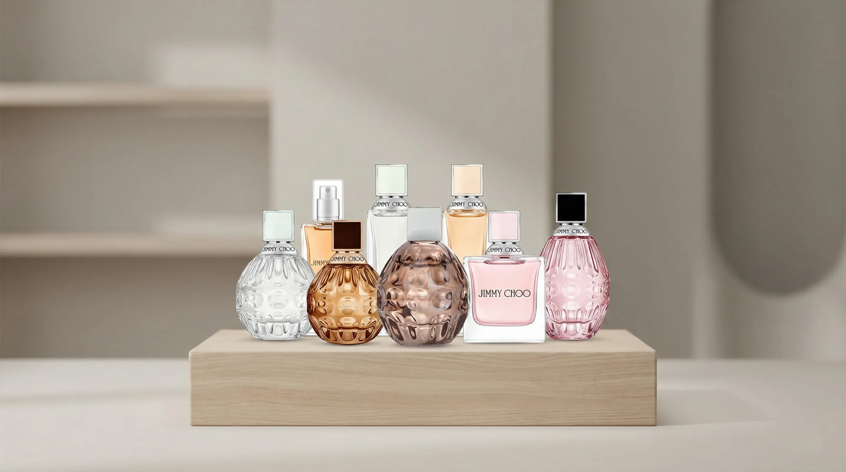 Jimmy Choo miniature perfume set | Wholesale catalog for resellers