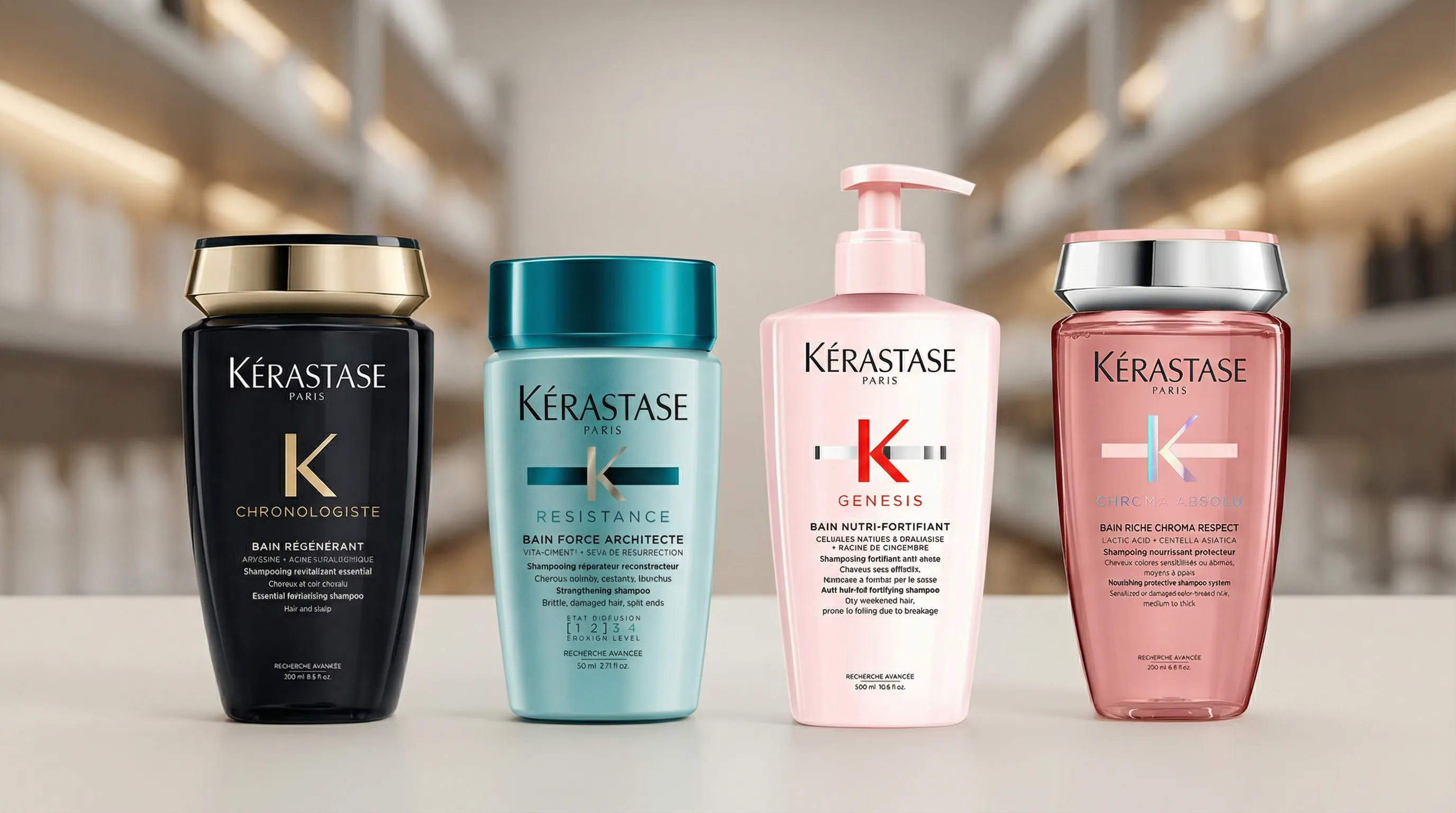Shampoo Kerastase para caída del cabello: colección para venta mayorista