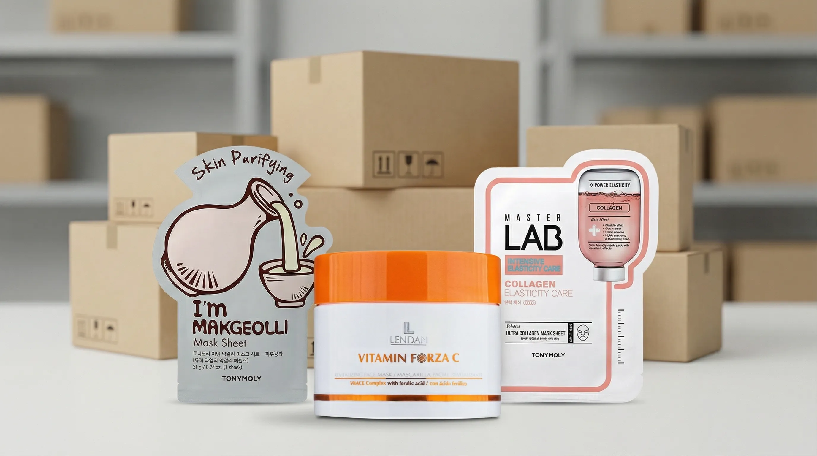 Mascarillas faciales al por mayor para tiendas y reventa profesional