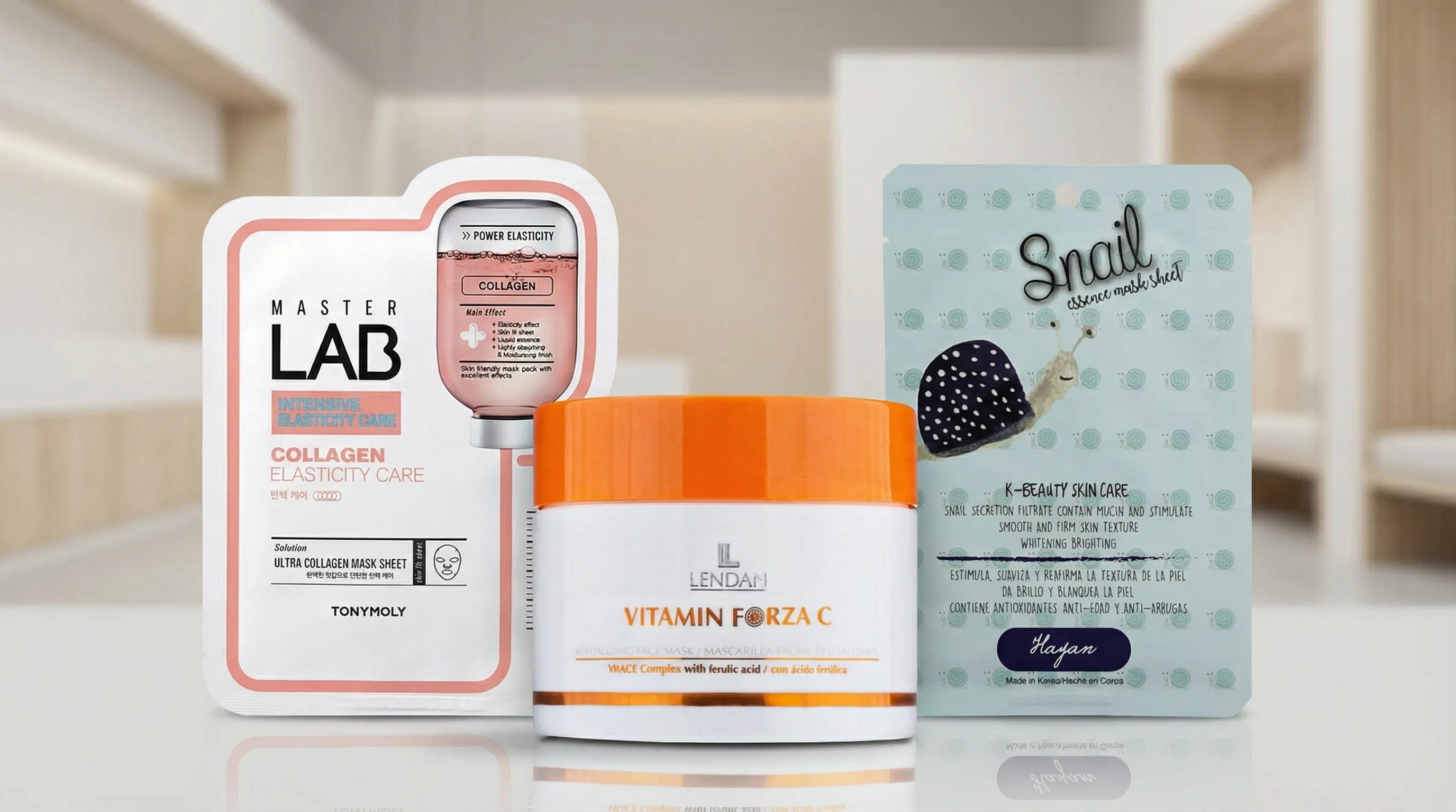 Mascarillas faciales cosméticas al por mayor: colección mayorista para reventa