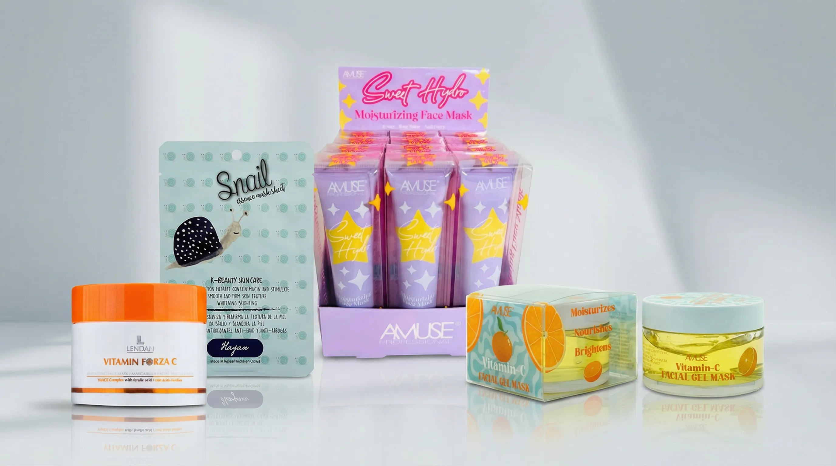 Mascarillas faciales de arcilla al por mayor para distribuidores y revendedores