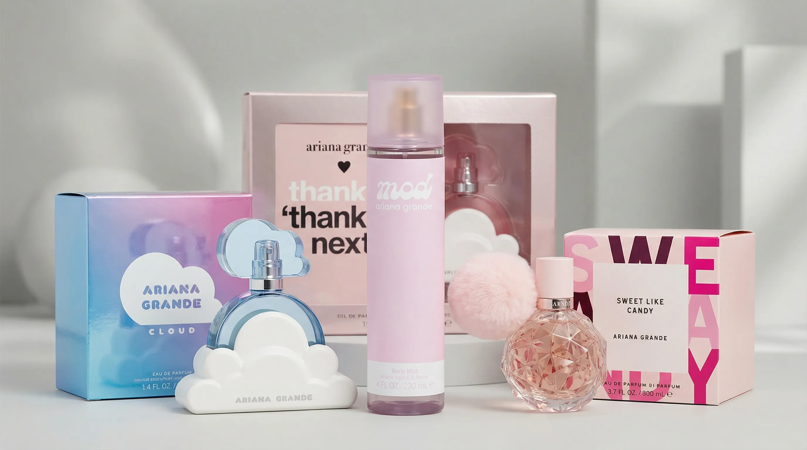 Perfumes Ariana Grande al por mayor para distribuidores, tiendas y e-commerce