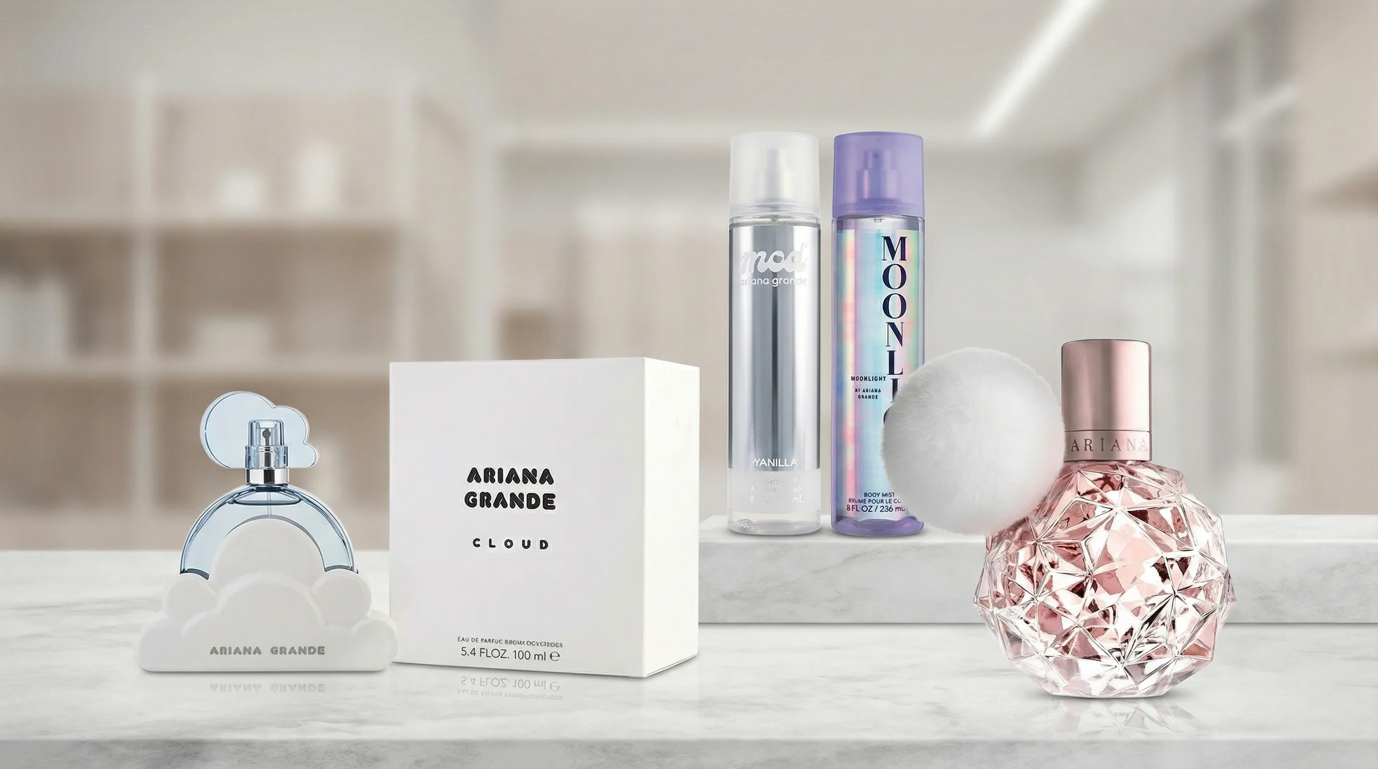 Perfumes Ariana Grande al por mayor para distribuidores, tiendas y e-commerce