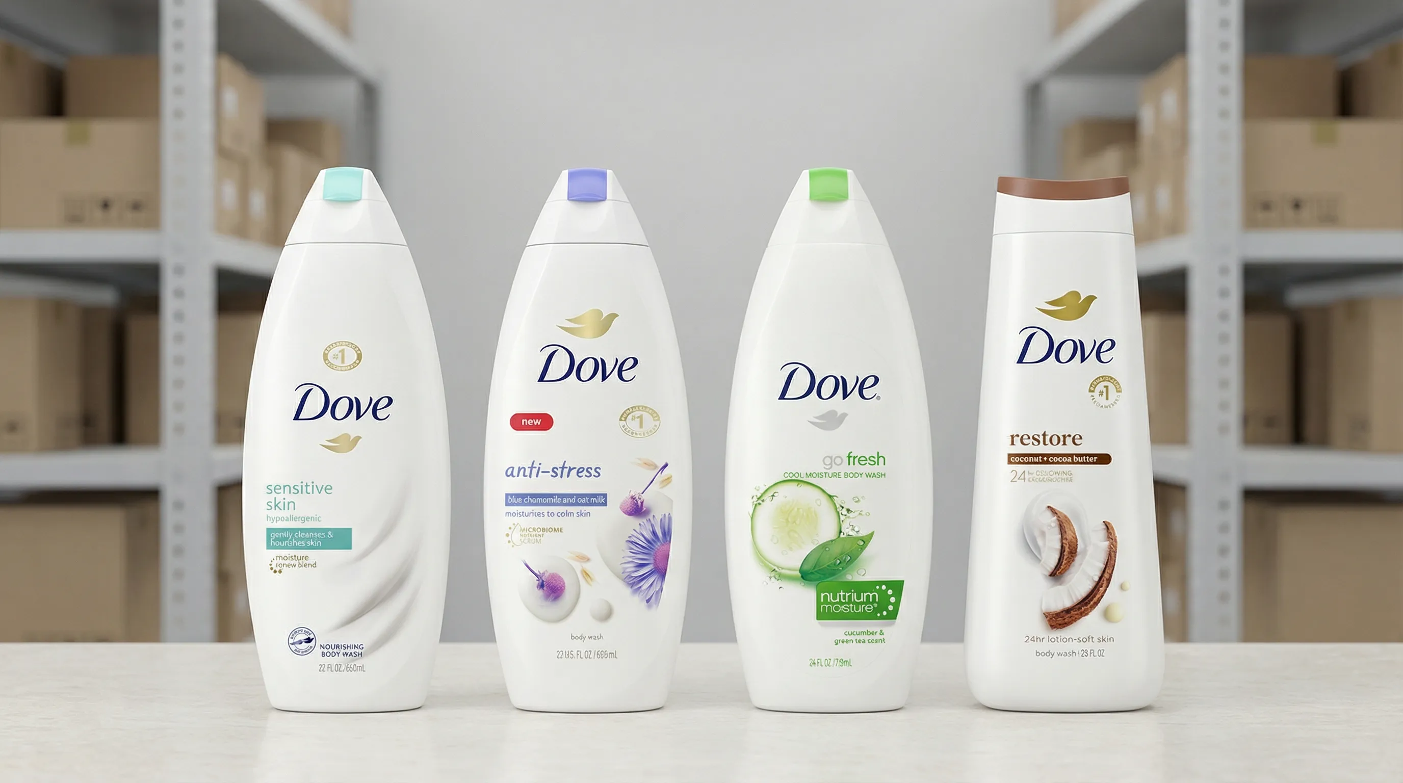 Gel de baño sin jabón para piel sensible al por mayor para distribuidores