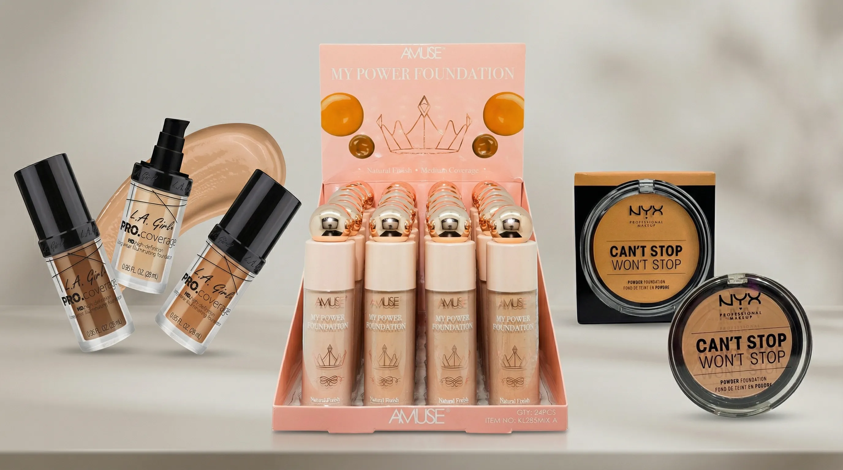 Wholesale foundation for black skin: assortment planning for retailers