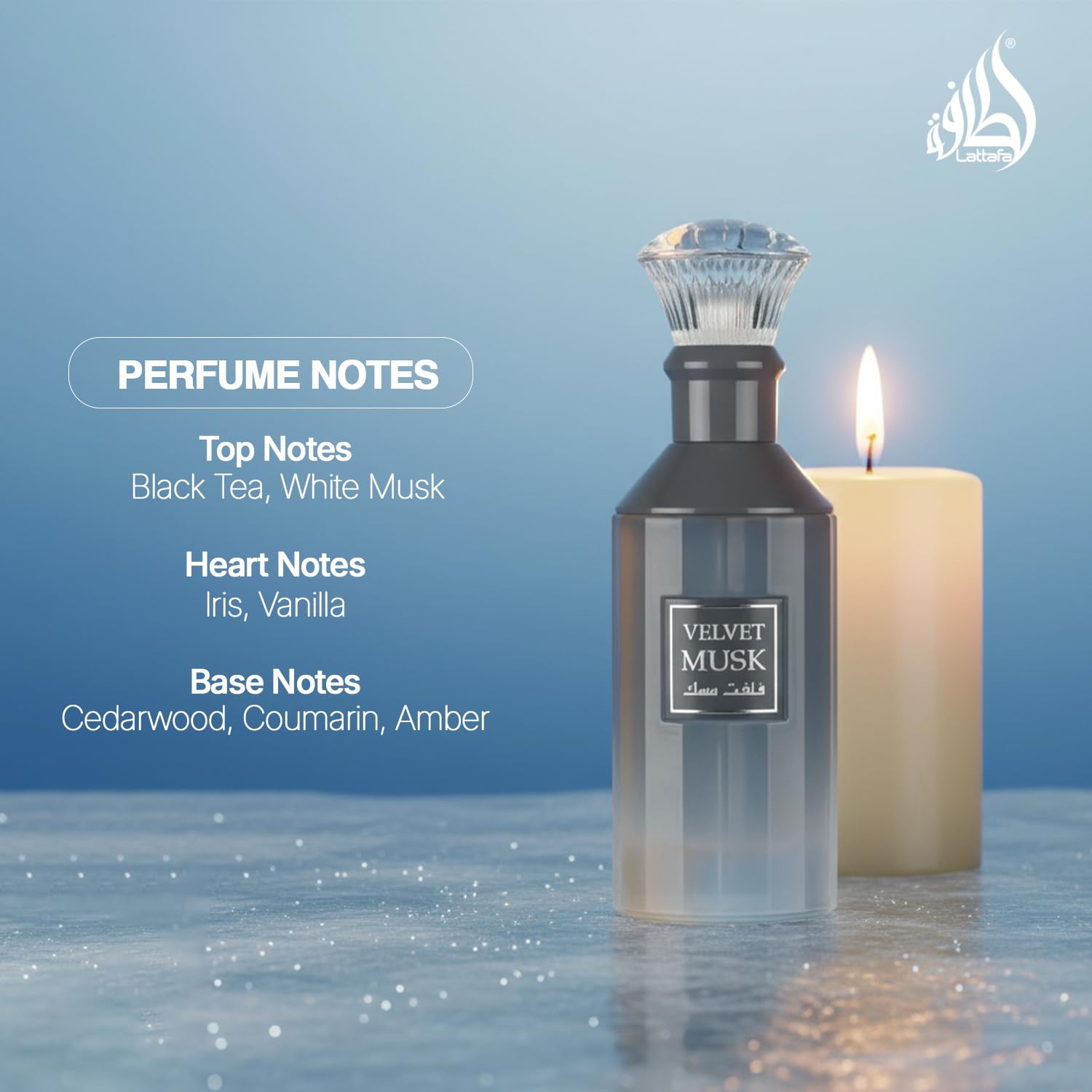 Lattafa Velvet Musk Soft Powdery Woody Long Lasting for Unisex / Unisex EDP 100