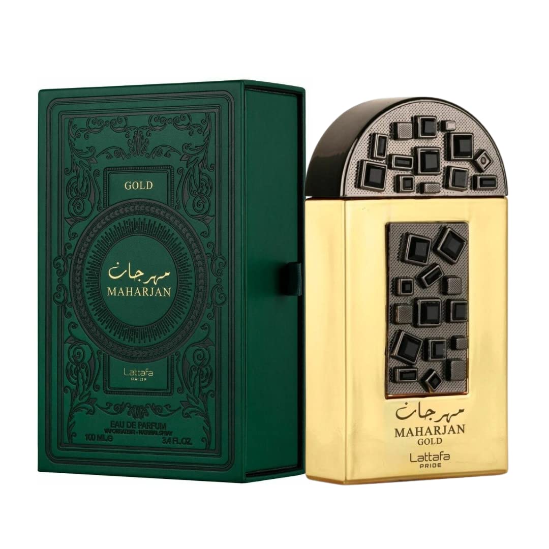 Lattafa Perfumes Maharjan Gold for Unisex Unisex EDP 3.4 oz