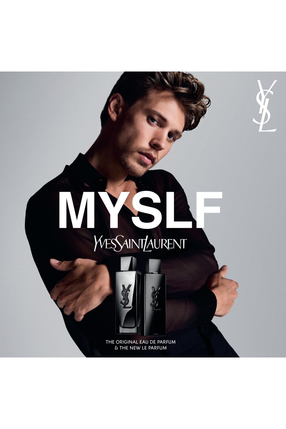 Myslf Le Parfum By Yves Saint Laurent For Men EDP 3.3 oz - Thumbnail 3