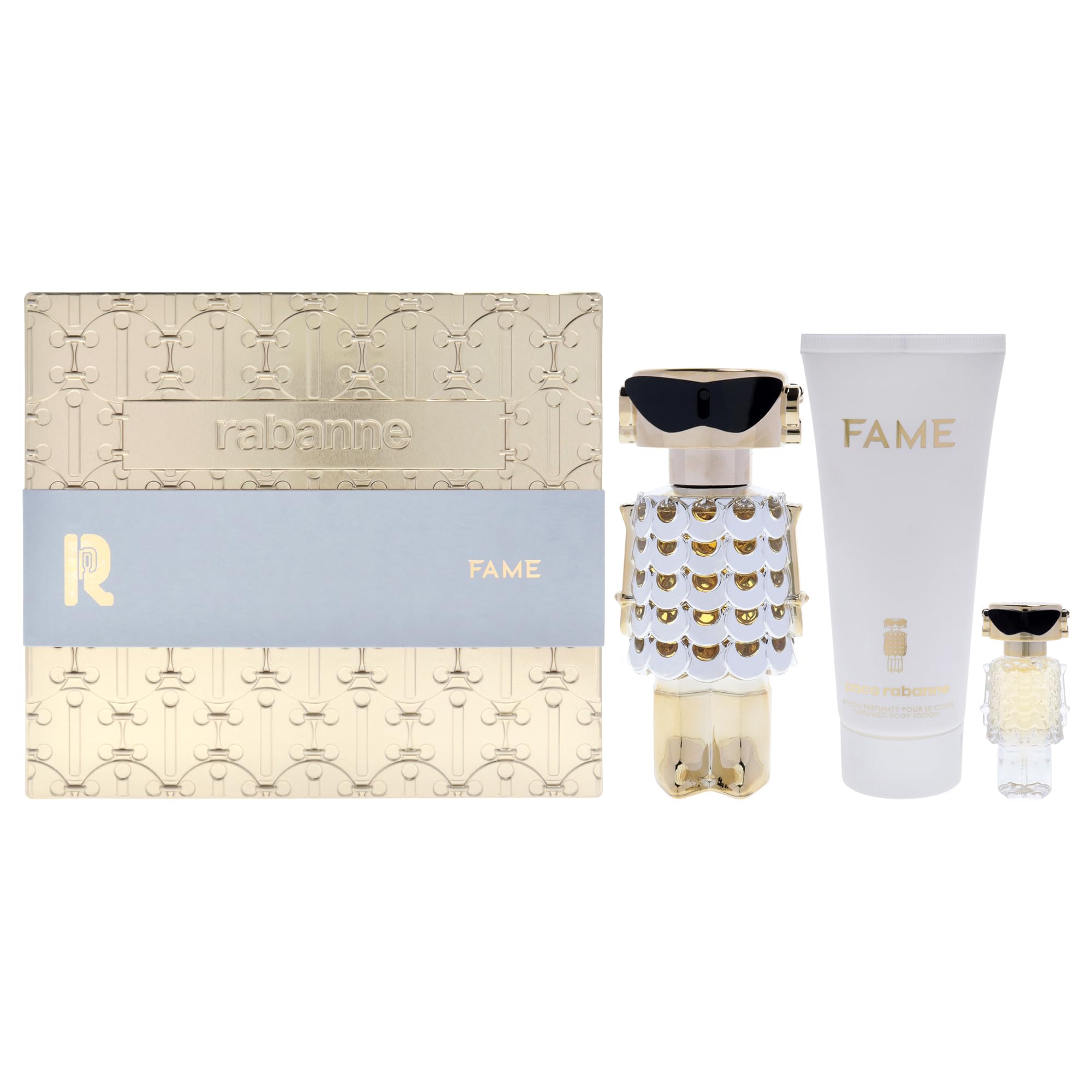 [Set] Paco Fame 2.8 L +3.4 B/l + New France 3pcs Bybox EDP 4 ml