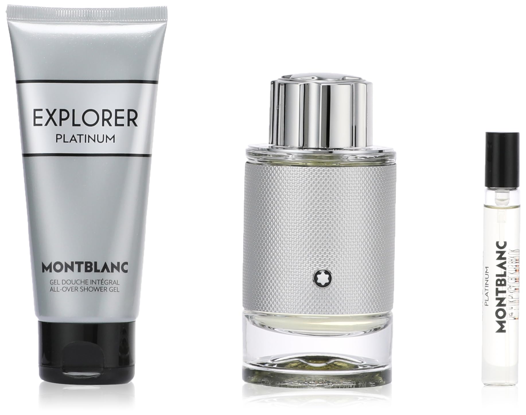 [Set] Montblanc Explorer Platinum By Mont Blanc 3 Pc Shower Gel For Men EDP 3.3 oz - Thumbnail 3