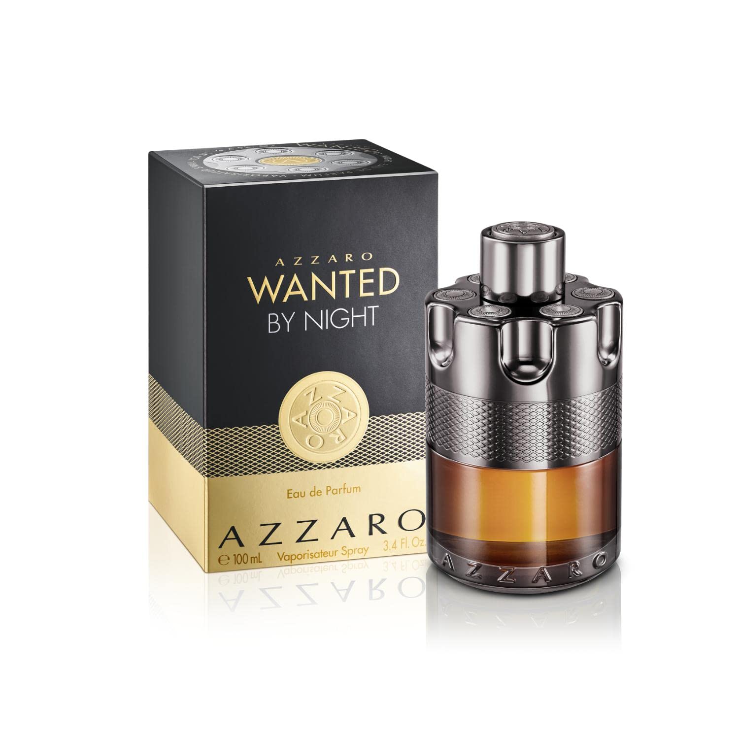 Azzaro Wanted By Night Cologne For Men EDP 3.4 oz
