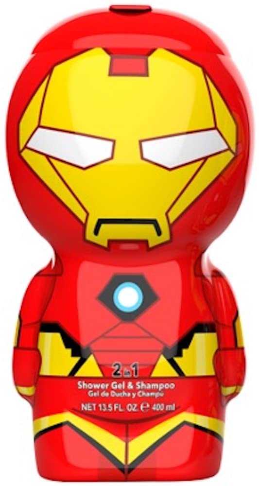 [Shower Gel] Marvel Iron Man 2d 13.5 S/g Shampoo Usa 1pcs Bybox - Thumbnail 2