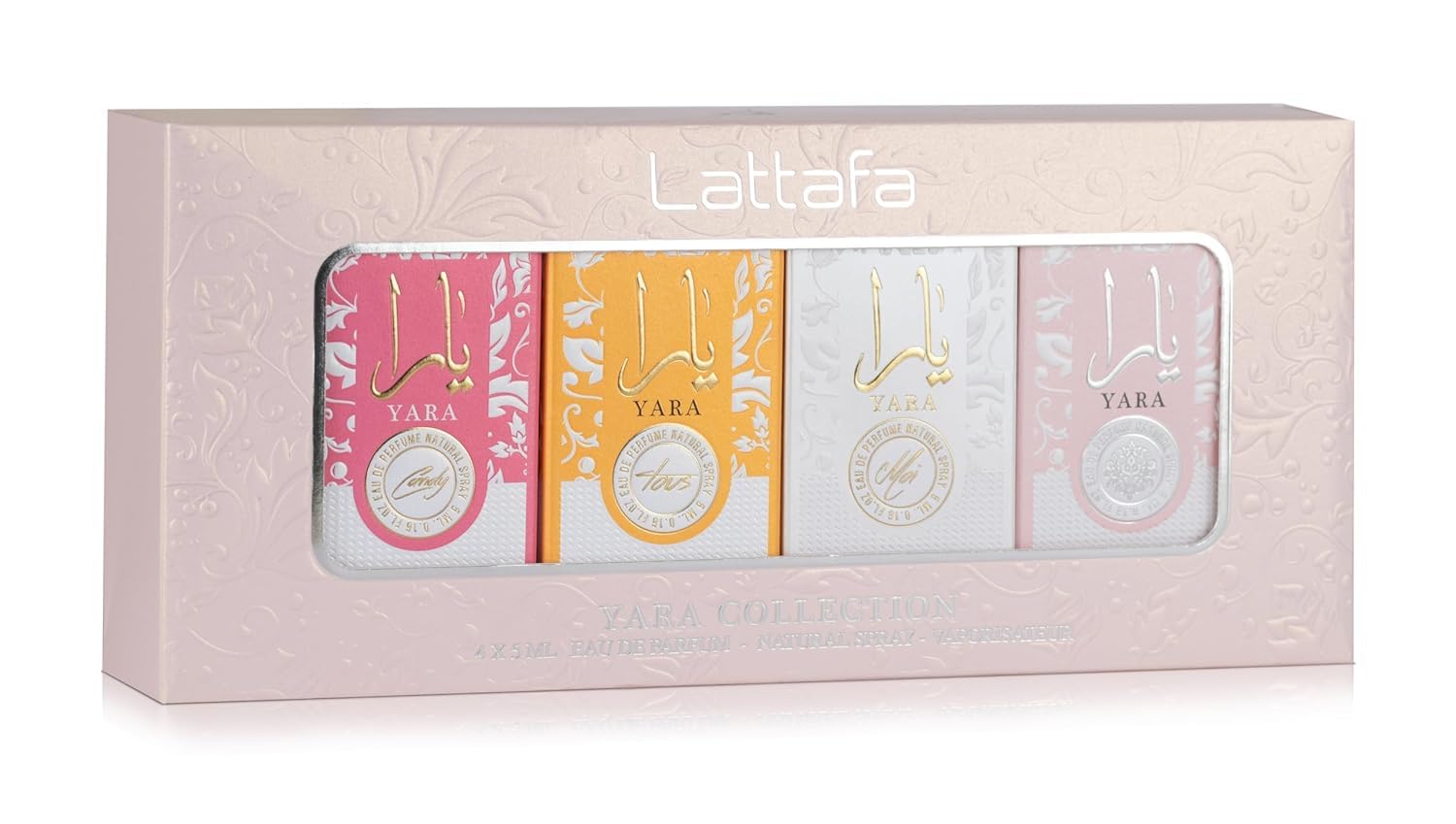 [Mini Set] Lattafa Yara Collection 4 × For Women EDP 5 ml - Thumbnail 3