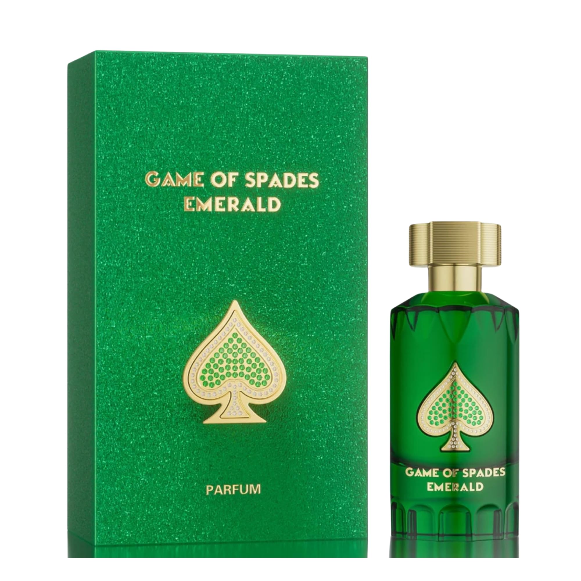 Jo Milano Game of Spades Emerald Parfum | | Warm Ginger Neroli Clean Musk