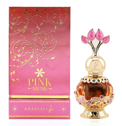 Khadlaj Perfumes Pink Musk Concentrated Oil / For Women 20 ml (0.7 oz) - Thumbnail 3