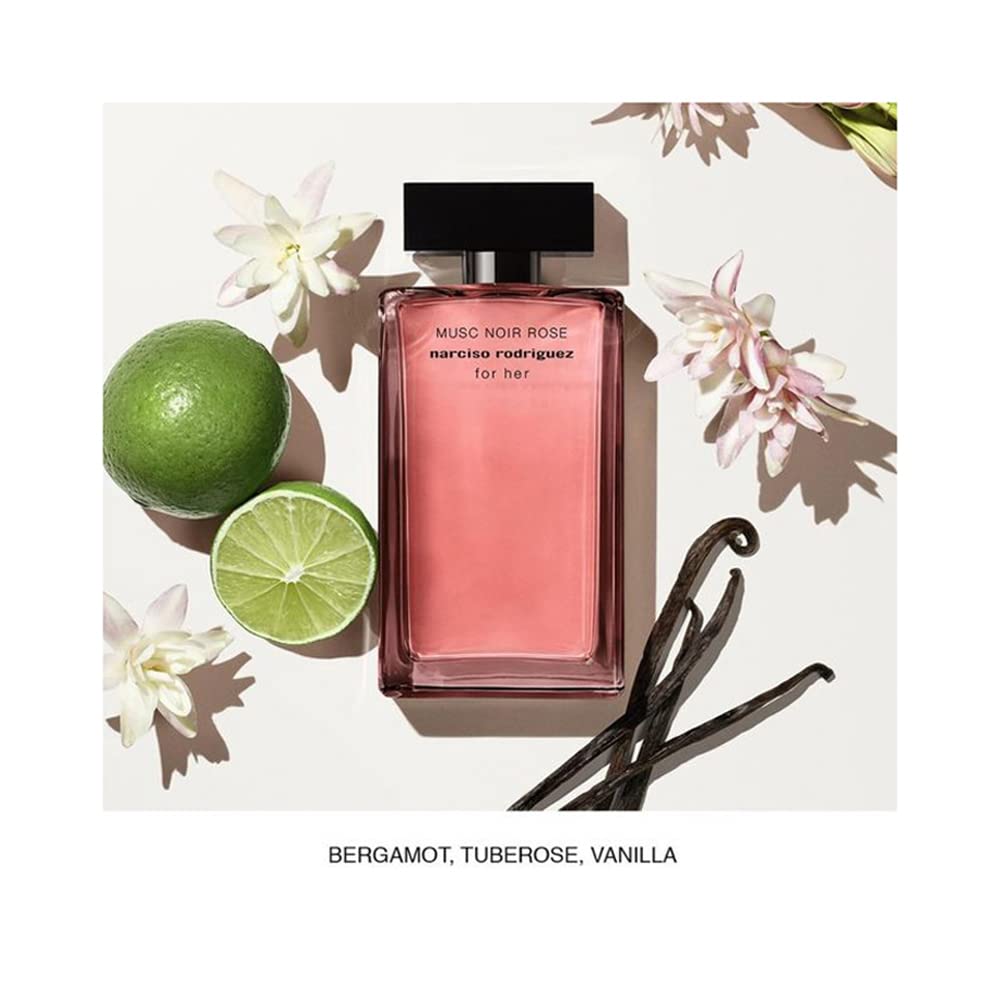 Musc Noir Rose By Narciso Rodriguez For Women EDP 3.3 oz - Thumbnail 3
